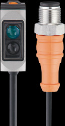Reflecting light barrier, 0.05-5 m, NPN, 10-30 VDC, M12-connector, IP65/IP67/IP68/IP69K, O6P305