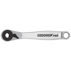 Gedore RED 3300161 Bit Ratchet 1/4&quot; L/R 91 mm RSW 6&#xB0; &#x2B; adapter