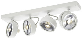 Lampa sufitowa SLV KALU 1002024 75 W biały