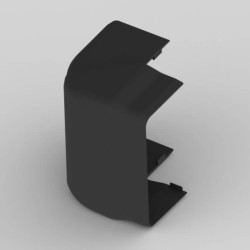 EKD 80x40 8506 FB - element narożny zewnętrzny czarny