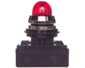 Lampka sygnalizacyjna 22mm czerwona L22GD 24-230V AC/DC W0-LDU1-L22GD C