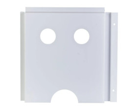 Kieszeń na dokumenty A4 szara metal XVTL-SPT6 115247