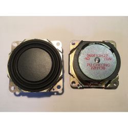 Głośnik TV 6x6cm 15W 4ohm 060E12H27