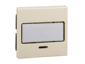 MERTEN SYSTEM M Klawisz z polem opisowym i lampką sygnalizacyjną kremowy MTN434744 SCHNEIDER ELECTRIC