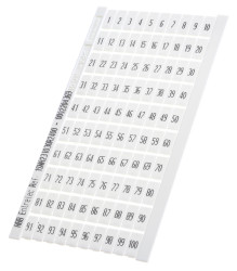 Marker Karta oznaczeniowa RC Entrelec