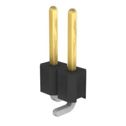 Listwa stykowa PCB 2-pinowe 87898 raster: 2.54 mm Pionowy 1-rzędowe Molex Powierzchnia 250 V Bez osłony