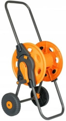Wózek na wąż ogrodowy 1/2 bęben na kółkach zwijacz regulowany Schmith