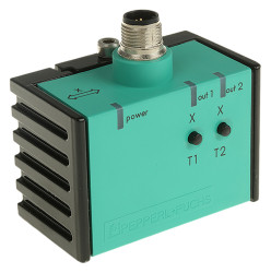 Czujnik nachylenia Analogowe, PNP Blok Pepperl + Fuchs 10 → 30 V DC 65 x 37 x 62,5 mm IP68, IP69K