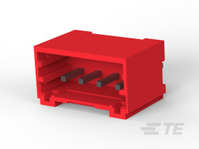 Wtyk PCB 4-pinowe raster: 2mm -rzędowe TE Connectivity Montaż na płytce