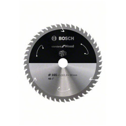 Bosch 2608837687 Carbide Metal Circular Saw Blade 165mm 48 Teeth