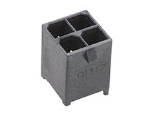 Listwa stykowa PCB 6-pinowe Mega-Fit raster: 5.7 mm Prosty 2-rzędowe Molex Otwór przelotowy600 V W osłonie