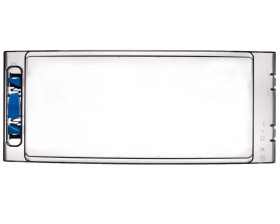 Drzwi do szafki IKA 1x18 transparentne DOOR-1/18-T-IKA 174224