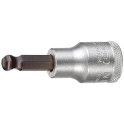 Gedore 2219336 Screwdriver Bit 1/2&quot; ball head Internal Hexagon 6 mm