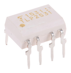 Transoptor TLP2531(F) z tranzystorem 2-kanałowy DC 19% DIP 8 Toshiba
