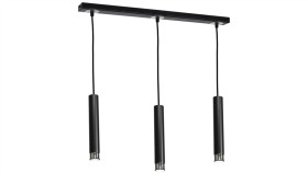 Lampa Wisząca Dani Black/Chrome 3Xgu10 Mlp6232 Milagro