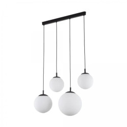 Lampa wisząca ze szklanymi, mlecznymi kloszami ESME 4xE27 4790 TK Lighting