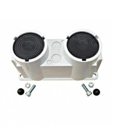 Przepust kablowy, rozmiar II, 2x60 mm