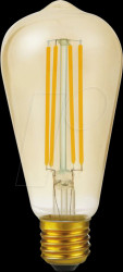 LX023860515 LED bulb E27, 5 W, 400 lm, 2200 K, filament, dimmable