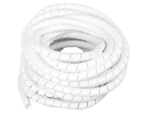 Wężyk ochronny spiralny WSN 15/V2 biały E01WS-01010300600 /10m/