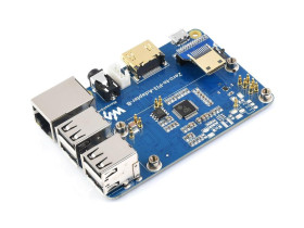 Waveshare Raspberry Pi Zero 2W To 3B Adapter, Alternative Solution for Raspberry Pi 3 Model B/B