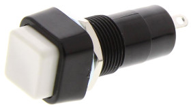 Nasadka przełącznika Chwilowy SPST średnica wycięcia 12mm, montaż panelowy Lumberg