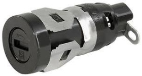 FEF 0031.1091 gniazdo bezpiecznikowe 5x20mm grubość panelu 0,75-1,5mm SCHURTER