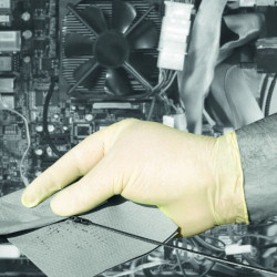 Rękawice jednorazowe, 90 szt., kolor: Biały, Polyco Healthline