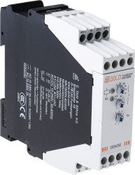 Timer Relay Szyna DIN 12 → 240V ac/dc DPDT 2-stykowy Dold DPDT 0.03 → 300 min, 0.06 → 30 s, 3