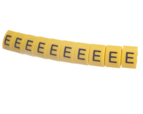 Oznacznik przewodów OZ-2/E żółty E04ZP-01020401600 /100szt./