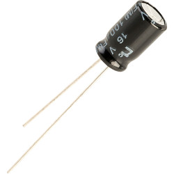 NIC NRSZ101M16V 6.3X11F 100uf 16V 105deg Nrsz Electro Capacitor