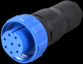 PX0410/08S/6065 Connector, 8-pin, socket