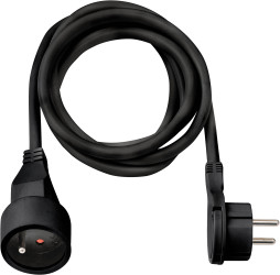 Przedłużacz 3m 1 gniazda Przedłużacz typ Typ E - gniazdo francuskie Typ E – francuski 230 V