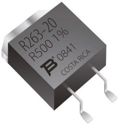 Rezystor SMD 7.5Ω TO-263 ±5% 20W ±100ppm/°C Gruba folia