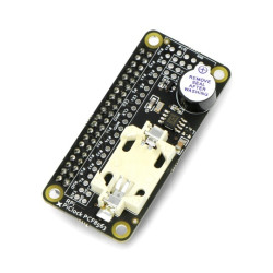 Pi Clock RTC PCF8563 I2C - zegar czasu rzeczywistego + buzzer + bateria do Raspberry Pi 4/3/2/B