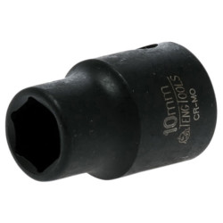 Teng 980510-C Impact Socket Hexagon 6-Point 3/8in Drive 10mm