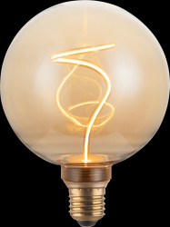 ELED100186 LED filament lamp E27, 4.9 W, 200 lm, 1800 K, dimmable