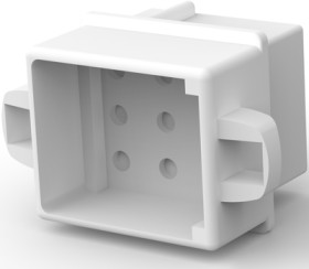 Socket housing, 9 pole, pitch 5.13 mm, straight, natural, 1-480277-0