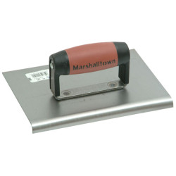 Marshalltown M120D Cement Edger Straight End Durasoft Handle 8 x 6in