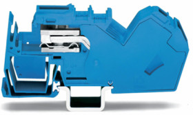 1-wire potential equalization terminal, cage clamp, 6-35 mm², 1 pole, 125 A, 6 kV, gray, 785-623