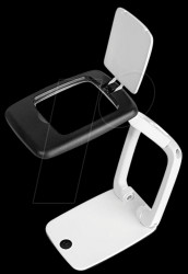 271 75101 Pocket desktop magnifying glass with LED light