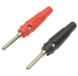 WTYK BANANOWY Z GNIAZDEM (KOMPLET CZERWONY + CZARNY) (ZLBAN WT2311B)