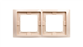 Simon Basic Neos Ramka Podwójna Ip44 Beżowy Bmrc2b/12