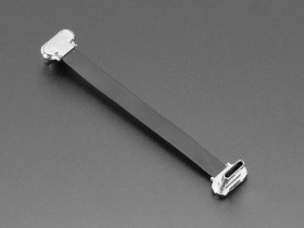 Adafruit Slim Right Angle USB C to USB C Cable - 75mm - Opposite Plugs