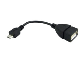 Kabel przejściówka micro USB do USB OTG