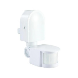 Czujnik ruchu PIR IP44 180 st. 300W zasięg 12m biały CP-3B