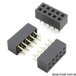 BL2-010-S430-55/2 Socket 2 x 5 Pin THT ETEC