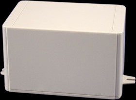 ABS enclosure, (L x W x H) 150 x 100 x 90 mm, light gray (RAL 7035), IP54, RL6465-F