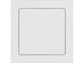 BERKER Q.3 System przywoławczy zasilacz z ramką biały aksamit 52046099 HAGER