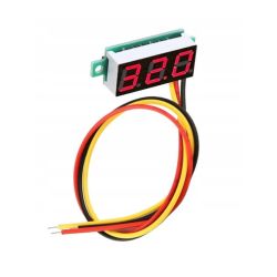 Woltomierz panelowy 0.28" czerwony 2.6-30V DC