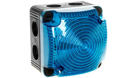 Sygnalizator Ostrzegawczy Niebieski 115-230V Ac Led Błyskowy Podwójny 853.510.60